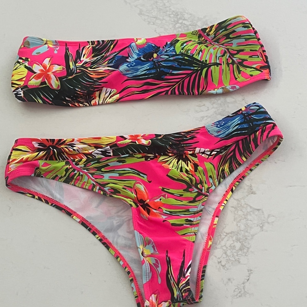Tropical Floral Bikini Set
